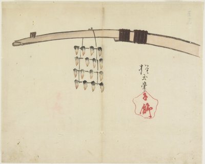 (Muscheltrocknung), ca. 1830 von Hogyoku